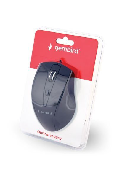 Оптична мишка Gembird MUS-4B-02, USB интерфейс, чорний колір MUS-4B-02 1603931 фото