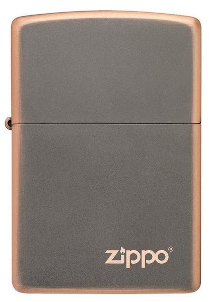Запальничка Zippo 49839 ZL Rustic Bronze Zippo Logo V77553943 фото