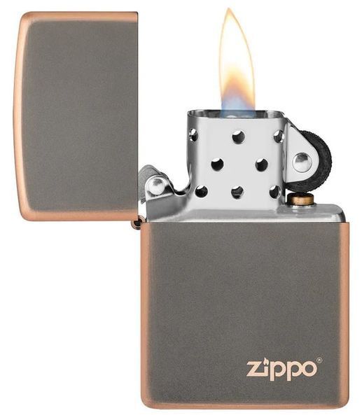 Запальничка Zippo 49839 ZL Rustic Bronze Zippo Logo V77553943 фото