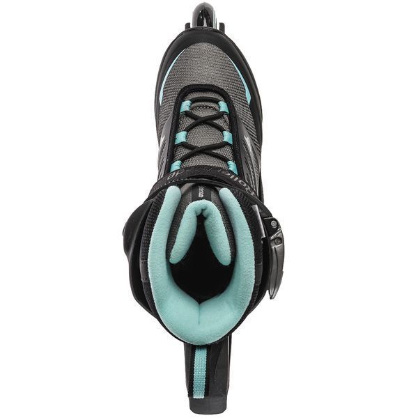 Rollerblade роликовые коньки Zetrablade W black-light blue 235 29333 фото
