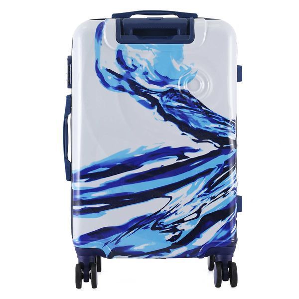 Чемодан Semi Line 24" (M) White/Blue Print (T5653-2) DAS302330 фото