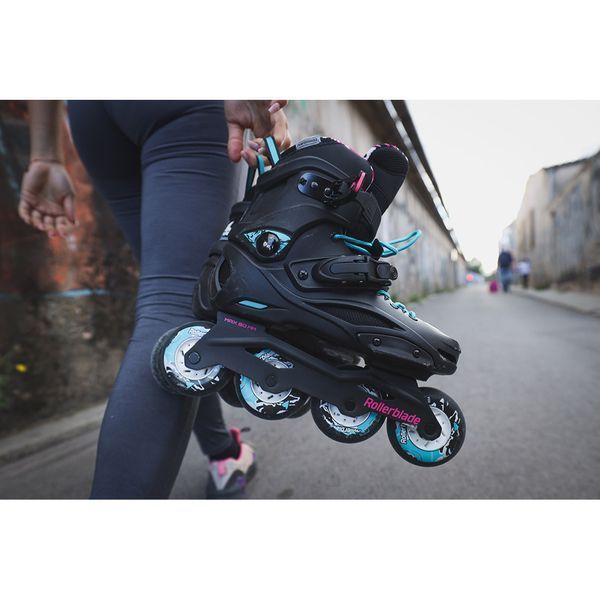 Rollerblade роликові ковзани RB Cruiser W 2023 black-aqua 230 29258 фото