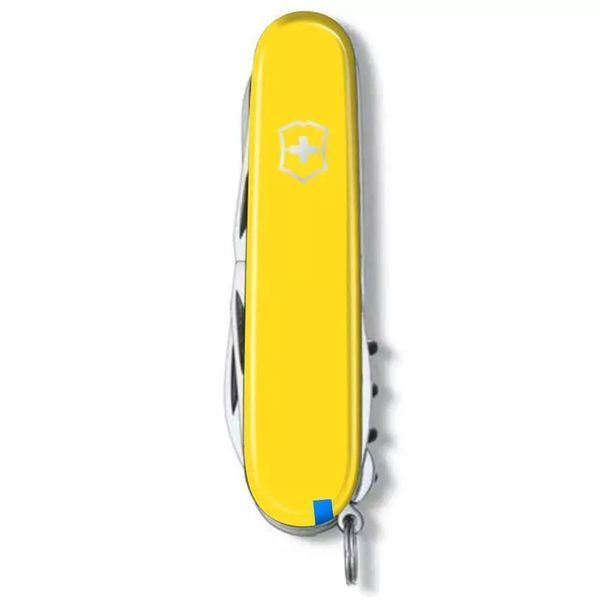 Швейцарский нож Victorinox Climber Ukraine Желто-синий (1.3703.8.2) V77552922 фото