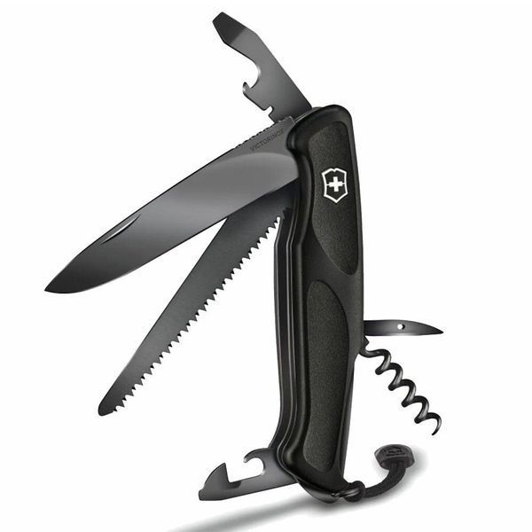 Швейцарский нож Victorinox Ranger 55 Onyx Black 0.9563.C31P 4009257 фото