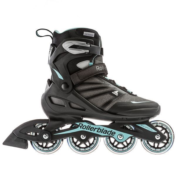 Rollerblade роликовые коньки Zetrablade W black-light blue 235 29333 фото