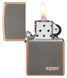 Запальничка Zippo 49839 ZL Rustic Bronze Zippo Logo V77553943 фото 2