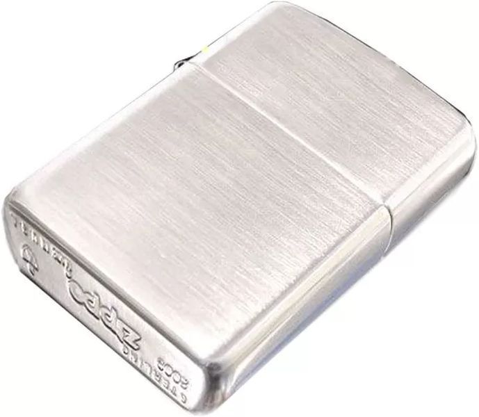 Срібна Запальничка Zippo Brushed Sterling Silver срібло 925 проби, оксамитова коробочка 13 V77554047 фото