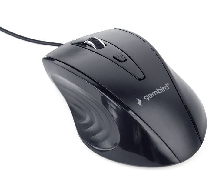Оптична мишка Gembird MUS-4B-02, USB интерфейс, чорний колір MUS-4B-02 1603931 фото