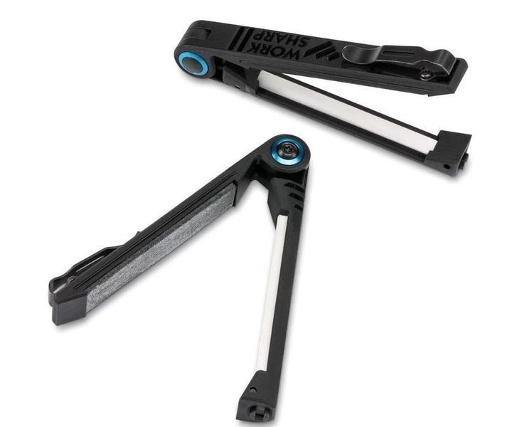 Точило складное Benchmade EDC Edge Maintenance Tool, керамика и кожа 50030 4008567 фото