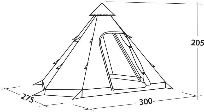 Палатка четырехместная Easy Camp Bolide 400 Rustic Green (120405) 929565 фото