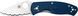 Ніж Spyderco Persistence Lightweight CPM-S35VN Serrated Серейтор Blue C136SBL 871595 фото 1