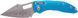 Ніж Microtech Stitch Apocalyptic Blue 169-10APBL 14090860 фото 1