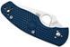 Ніж Spyderco Persistence Lightweight CPM-S35VN Serrated Серейтор Blue C136SBL 871595 фото 2