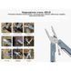 Мультитул NexTool Mini Sailor Pliers S11 Чорний NE20156C 100004040 фото 6