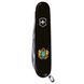 Швейцарський ніж Victorinox Huntsman UKRAINE Великий Герб України (1.3713.3_T0400u) Чорний 616174 фото 5
