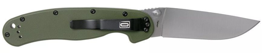 Нож Ontario Knife RAT-1 AUS-8 Foliage Green ON8848FG 14780022 фото