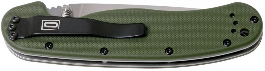 Нож Ontario Knife RAT-1 AUS-8 Foliage Green ON8848FG 14780022 фото