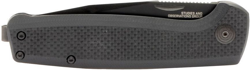 Нож SOG Terminus SJ D2 G-10 Blackout SOG-TM1005-BX 12580323 фото