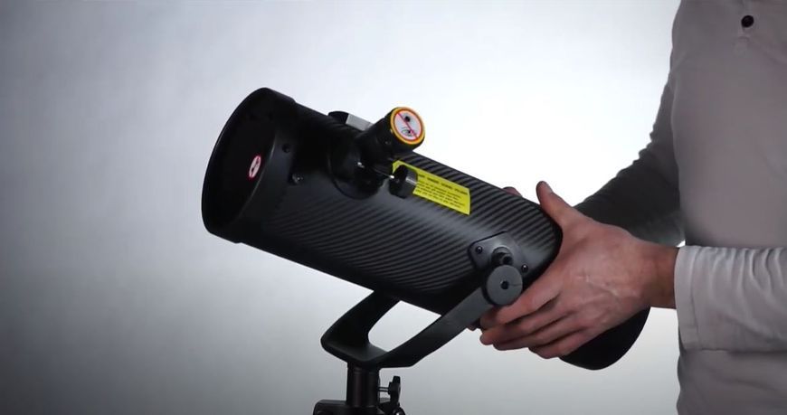Телескоп Bresser Solarix 114/500 AZ Carbon с солнечным фильтром и адаптером для смартфона 4614505 фото