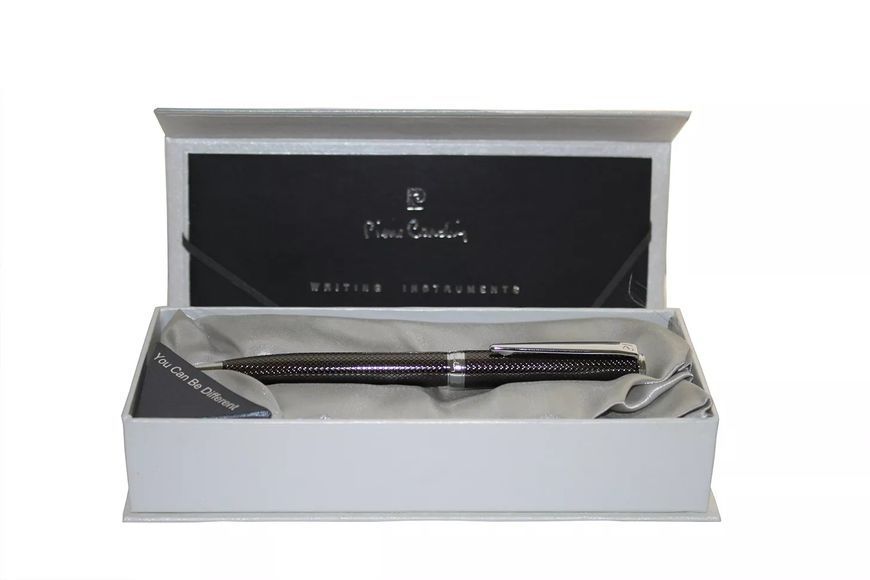 Ручка шариковая Pierre Cardin Yacht Черная Темный никель корпус (PC6460BP) V77552623 фото