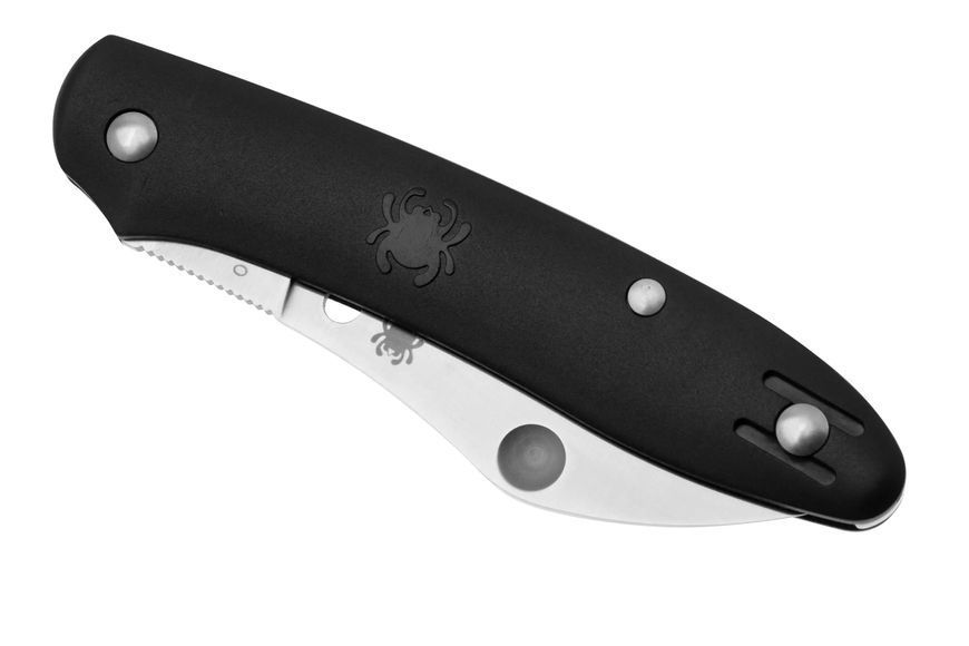 Ніж Spyderco Roadie XL M398 FRN Black C267BKP 871691 фото