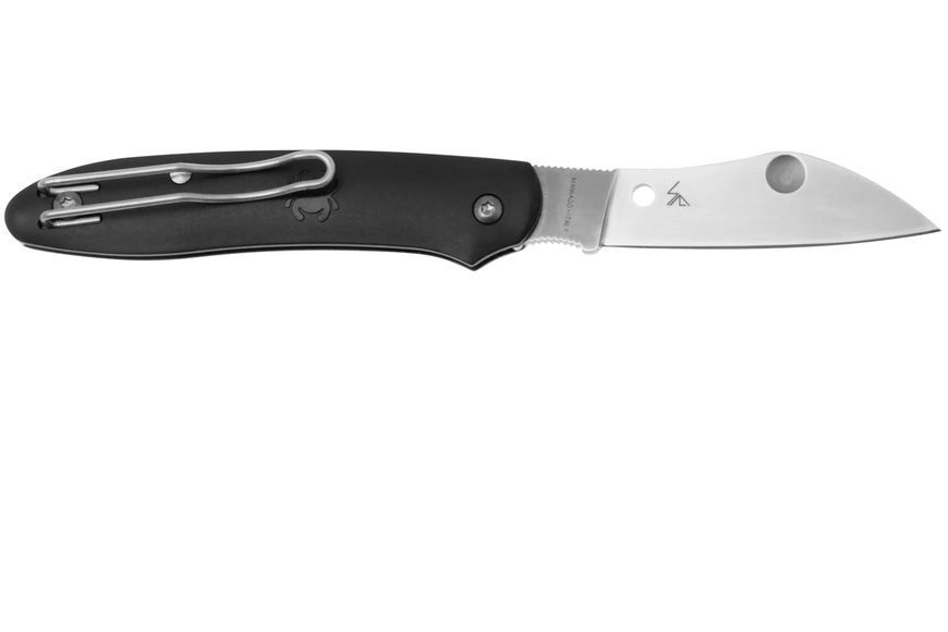 Ніж Spyderco Roadie XL M398 FRN Black C267BKP 871691 фото