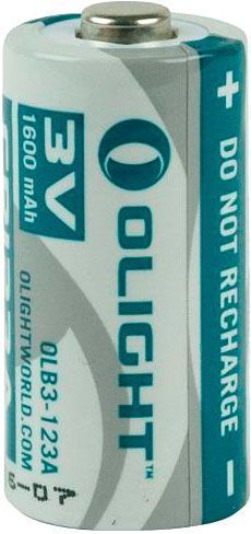 Батарея Olight CR123A 30V, 1600mAh CR123A 23701275 фото