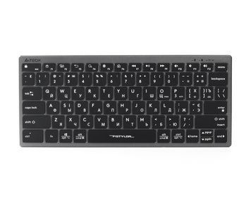 Клавиатура A4-Tech Fstyler FX61, серый цвет, USB, белая подсветка FX61 USB (Grey) 1605608 фото