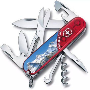Швейцарський ніж Victorinox Climber Jungfrau Червоний 1.3703.TE3 V77554181 фото