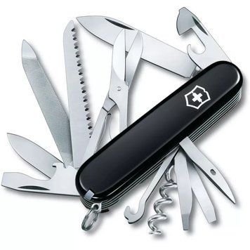 Швейцарський ніж Victorinox Ranger 9 1мм 21 функція Чорний (1.3763.3) V77552804 фото
