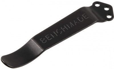 Клипса для ножей Benchmade, 3 отверстия, standard carry, черная 4008430 фото