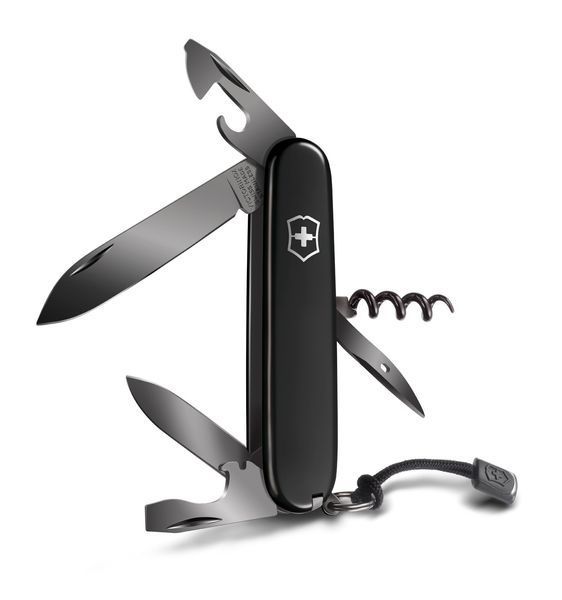 Швейцарський ніж Victorinox Swiss Army Spartan PS Чорний 1.3603.3P 4007106 фото
