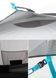 Намет тримісний Naturehike Cloud Fun NH19ZP006, 210T/Silver Coated, Білий 82991 фото 3