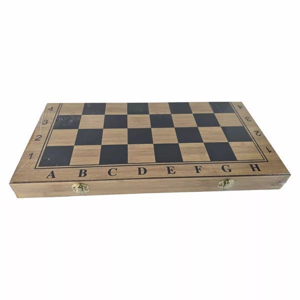 Набор 3 в 1 шахматы, шашки, нарды 47,5х47,5, дерево (DN35133) V77554025 фото