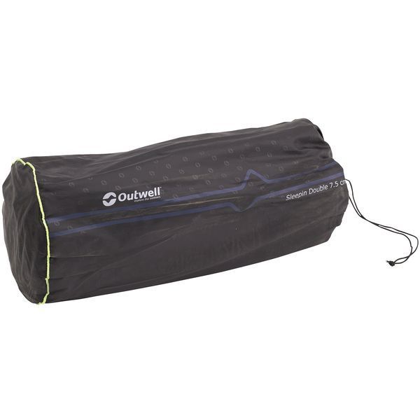 Килимок самонадувний Outwell Self-inflating Mat Sleepin Double 7.5 cm Black (400013) 928853 фото