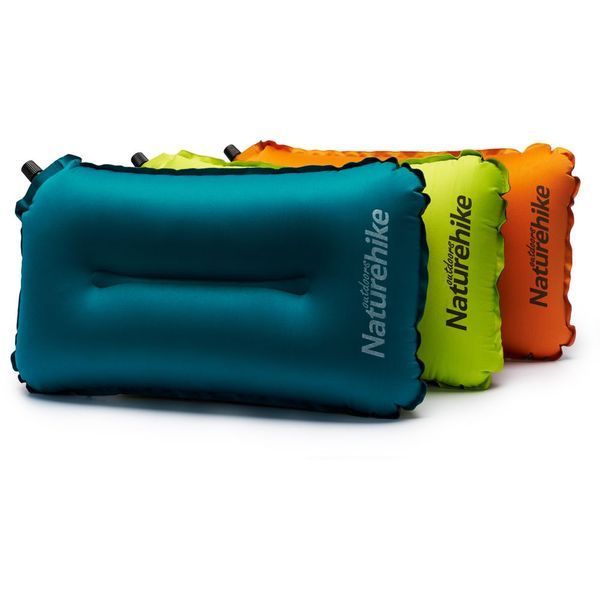 Подушка самонадувна Naturehike Sponge automatic NH17A001-L, Блакитний 77976 фото