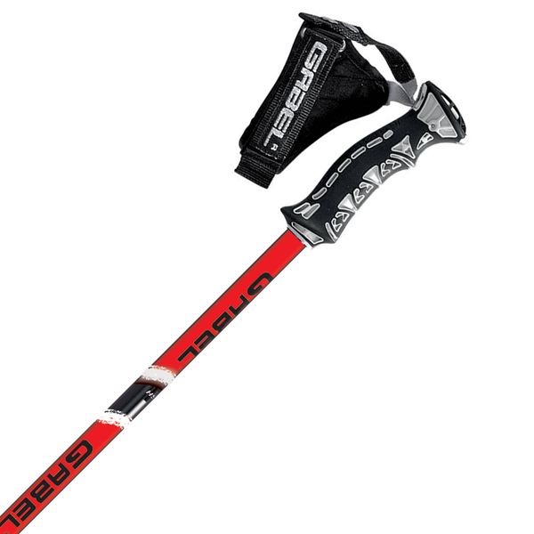 Палки лыжные Gabel HS-R Black/Red 130 (7009150091300) DAS301265 фото