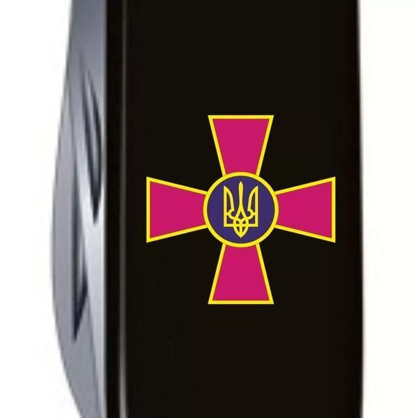 Швейцарский нож Victorinox Spartan Ukraine 91 мм Эмблема ВСУ (1.3603.3_W0010u) V77553038 фото