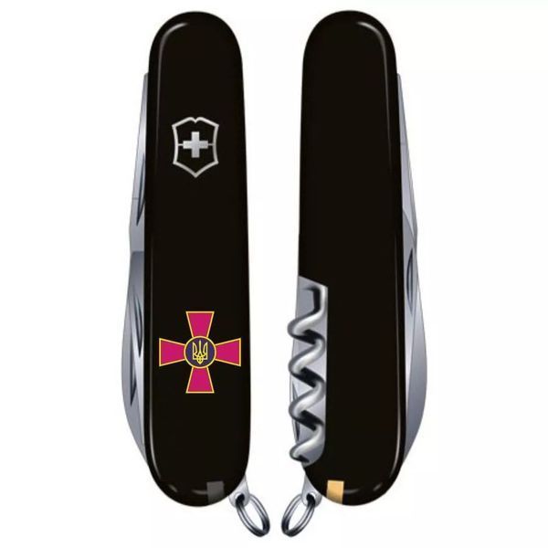 Швейцарский нож Victorinox Spartan Ukraine 91 мм Эмблема ВСУ (1.3603.3_W0010u) V77553038 фото