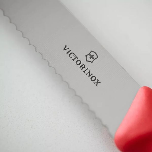 Набір з 2 ножей для томатів Victorinox Swiss Classic Серрейтор Червоний 6.7831.2C1 V77554427 фото