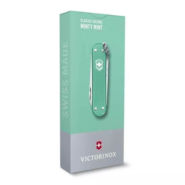 Швейцарський ніж Victorinox Classic SD 58 мм, 5 функцій, Зелений (0.6221.221G) V77552244 фото