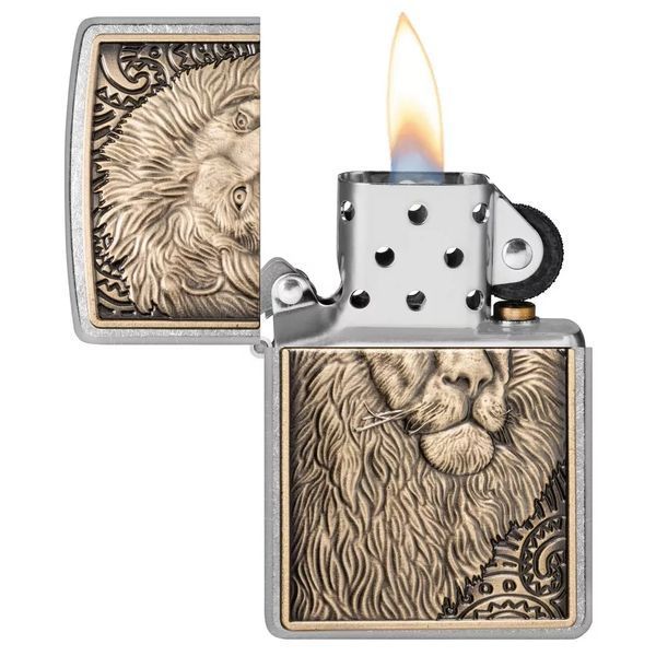 Зажигалка Zippo Lion Emblem 47171 77890036 фото