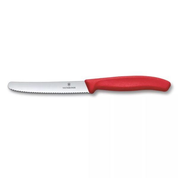 Набір з 2 ножей для томатів Victorinox Swiss Classic Серрейтор Червоний 6.7831.2C1 V77554427 фото