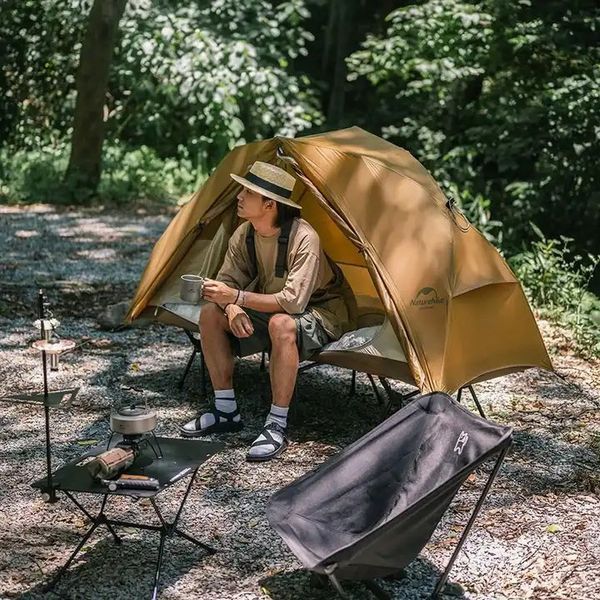 Намет одномісний Naturehike NH22ZP020, Коричневий 97842 фото