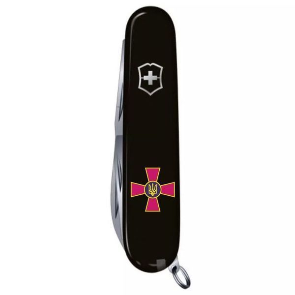 Швейцарский нож Victorinox Spartan Ukraine 91 мм Эмблема ВСУ (1.3603.3_W0010u) V77553038 фото