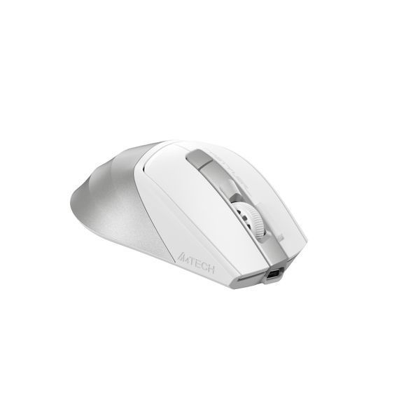 Мышь беспроводная A4Tech Fstyler FG45CS Air (Silver White), USB, цвет серый+белый FG45CS Air (Silver White) 1606364 фото