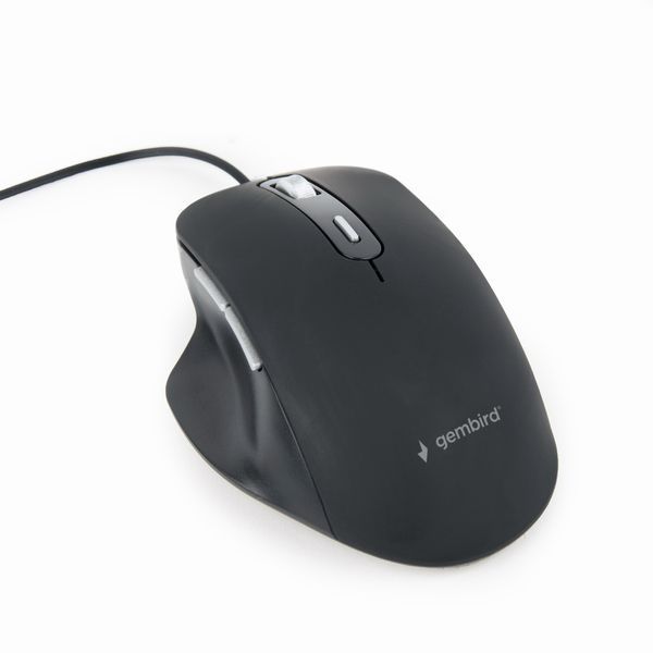 Оптическая мышь, MUS-6B-02, USB интерфейс, черный цвет MUS-6B-02 1605538 фото