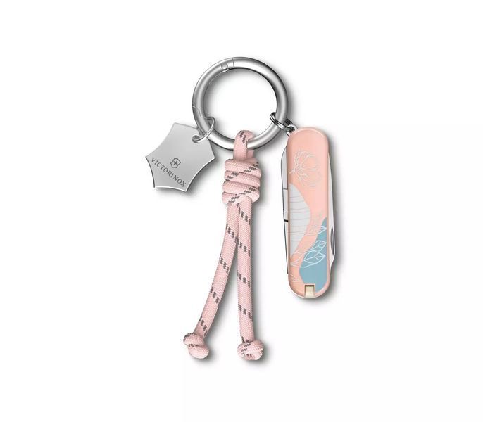 Швейцарський ніж-брелок Victorinox Classic SD Paris Style Рожевий 0.6223.E221 V77554117 фото