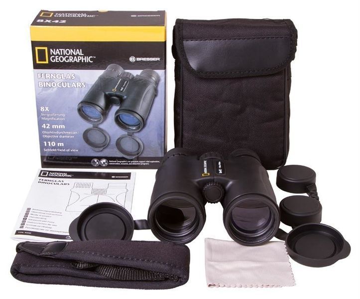 Бінокль National Geographic 8x42 WP Comfort Carrying System (9076201) 929324 фото