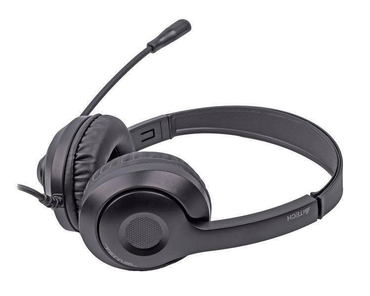 Гарнитура A4-Tech FH100U USB, цвет черный FH100U (Stone Black) 1605791 фото